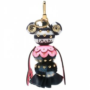 Studded Burberry Lobster bag charm key ring 100% Authentic